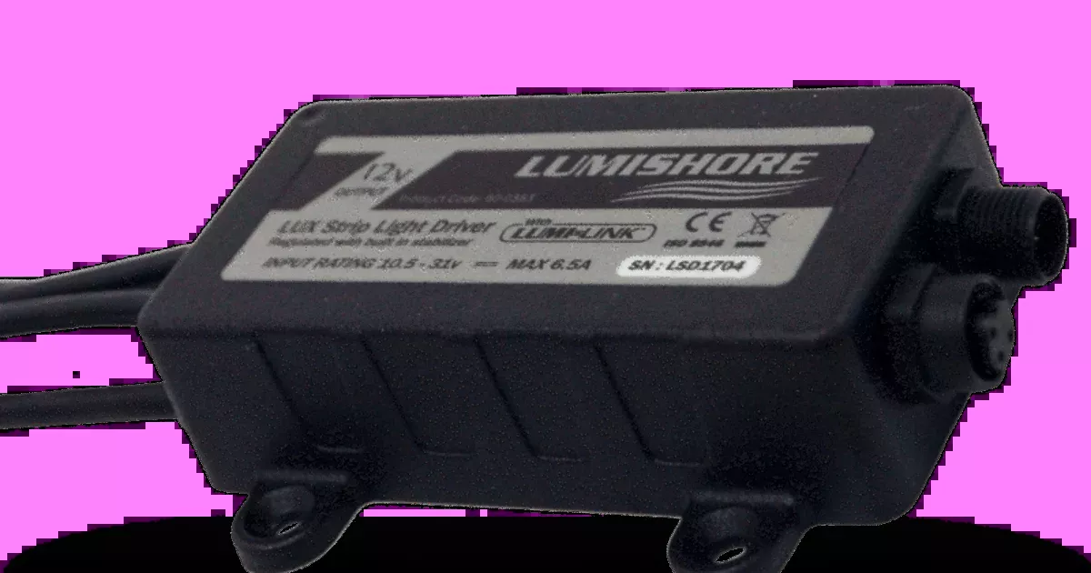 Lumishore LUX Strip Light Driver with Switch Feedback (RED)
