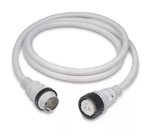 Marinco Cordset, 50A 125V, 50', White