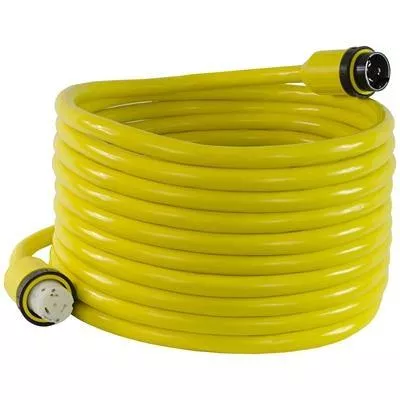 Marpac 50 AMP Cord Set - Yellow - 50 Feet