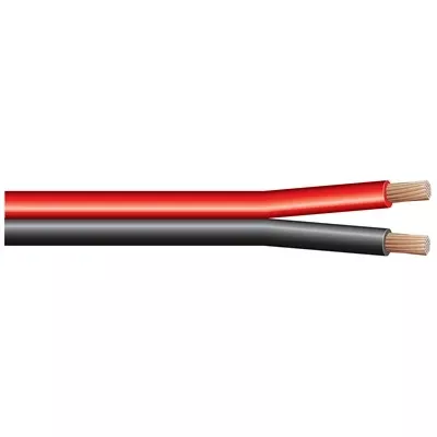 Marpac Bonded Parallel Wire - 2-Conductor - 18 Gauge - Red/Black - 100 Feet