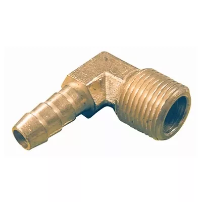 Marpac Fuel Elbow - 1/4” NPT x 3/8” Barb