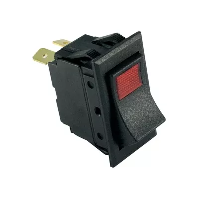 Marpac Illuminated Rocker Switch - On-Off-On - 4 Terminals