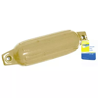 Marpac Inflatable Vinyl Fender - 6-1/2 x 23 Inches - Tan