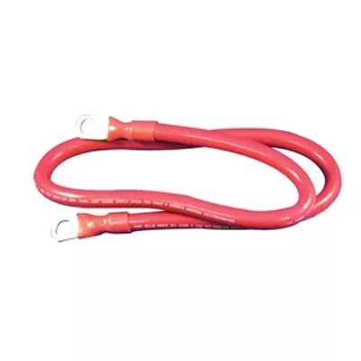 Marpac Tinned Copper Battery Cable - 2 Gauge - 60 Inches - Red