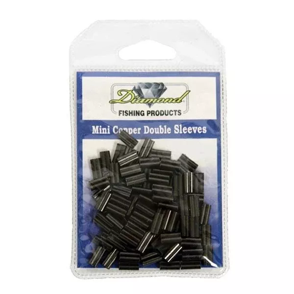 Momoi Diamond Mini Copper Double Sleeves - Size 0.8 - 100 Pack