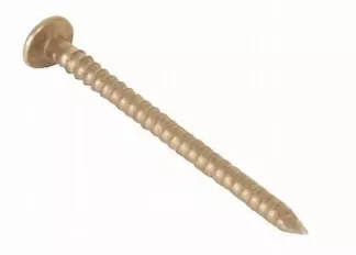 NAIL 12 x 1-1/4 BRZ RING NAIL