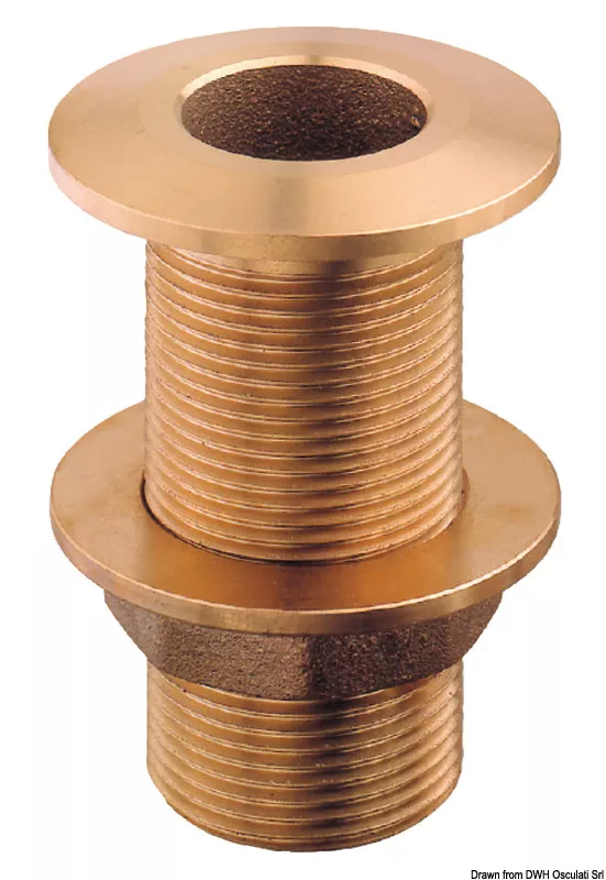 Osculati 17.551.03 - GUIDI Bronze Skin Fitting – 3/4"