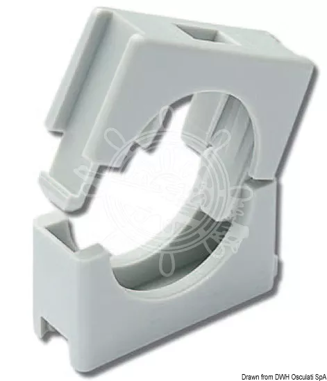 Osculati 18.008.07 - Nylon Fastening Clip for Hoses and Cables 40-60 mm