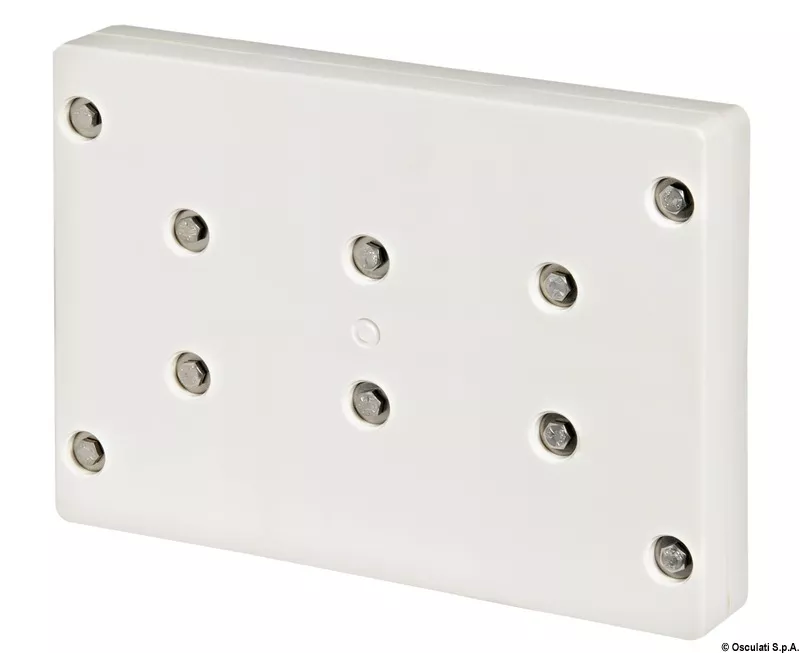 Outboard Bracket Replacement Padโ 10 Bolts (Pipe ร 22/25 mm) - Osculati 47.384.00