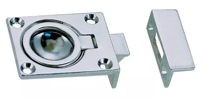 Perko Flush Ring Catch Chrome