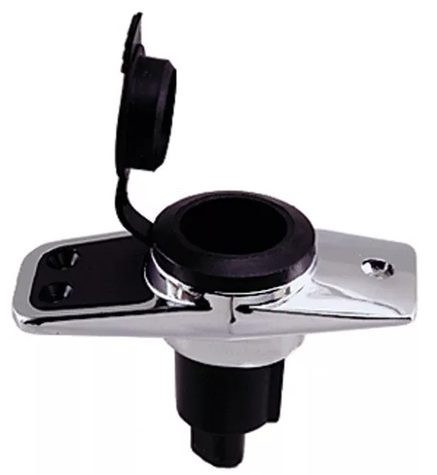 Perko Plug-In Base 2-Pin Chrome Black