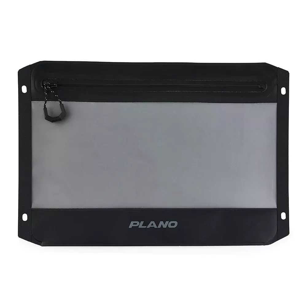 Plano Stowall Waterproof Zip Pouch - Large - Charcoal