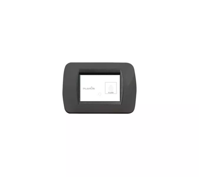 Planus KITSLIMAF-1P - Toilet Control Slim 1 Button With Frame