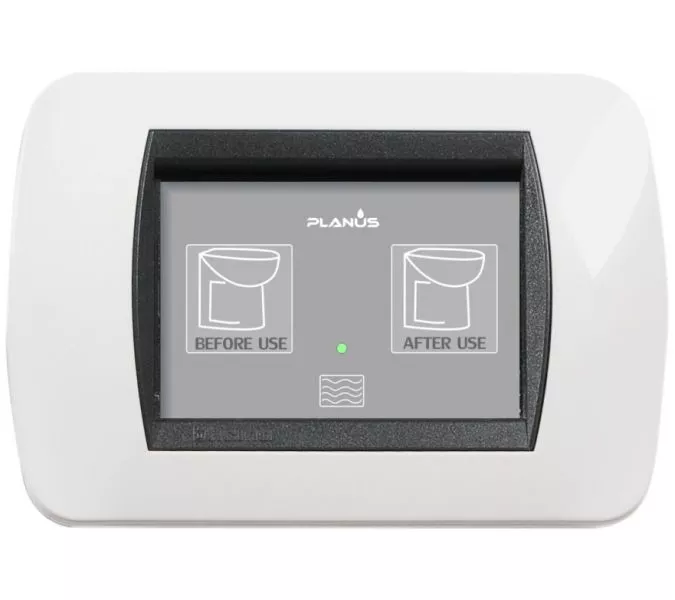 Planus KITSLIMAF-2P - Toilet Control Slim 2 Buttons With Frame