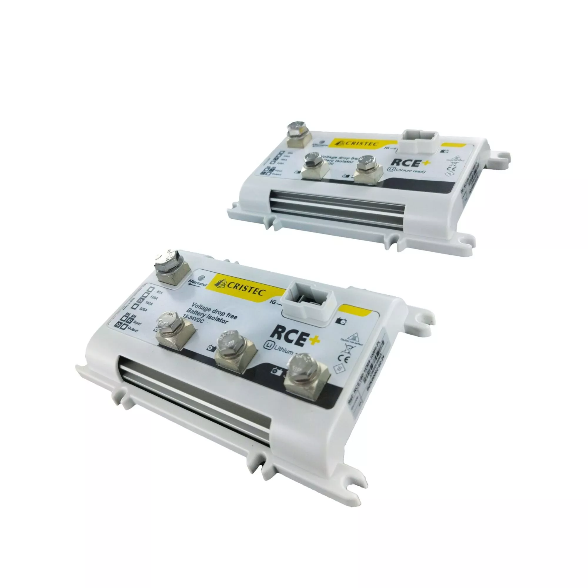 Plastimo P205740 - Battery Isolator 80A 1E 2S M6
