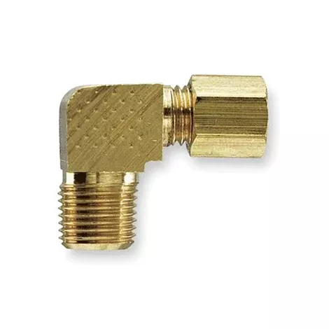 Power-Pole Tubing 5/16" 90- Fitting Ferrule w/ Nut