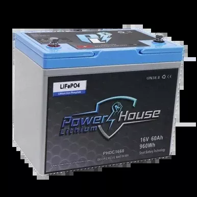 PowerHouse Lithium Battery - 16V 60Ah