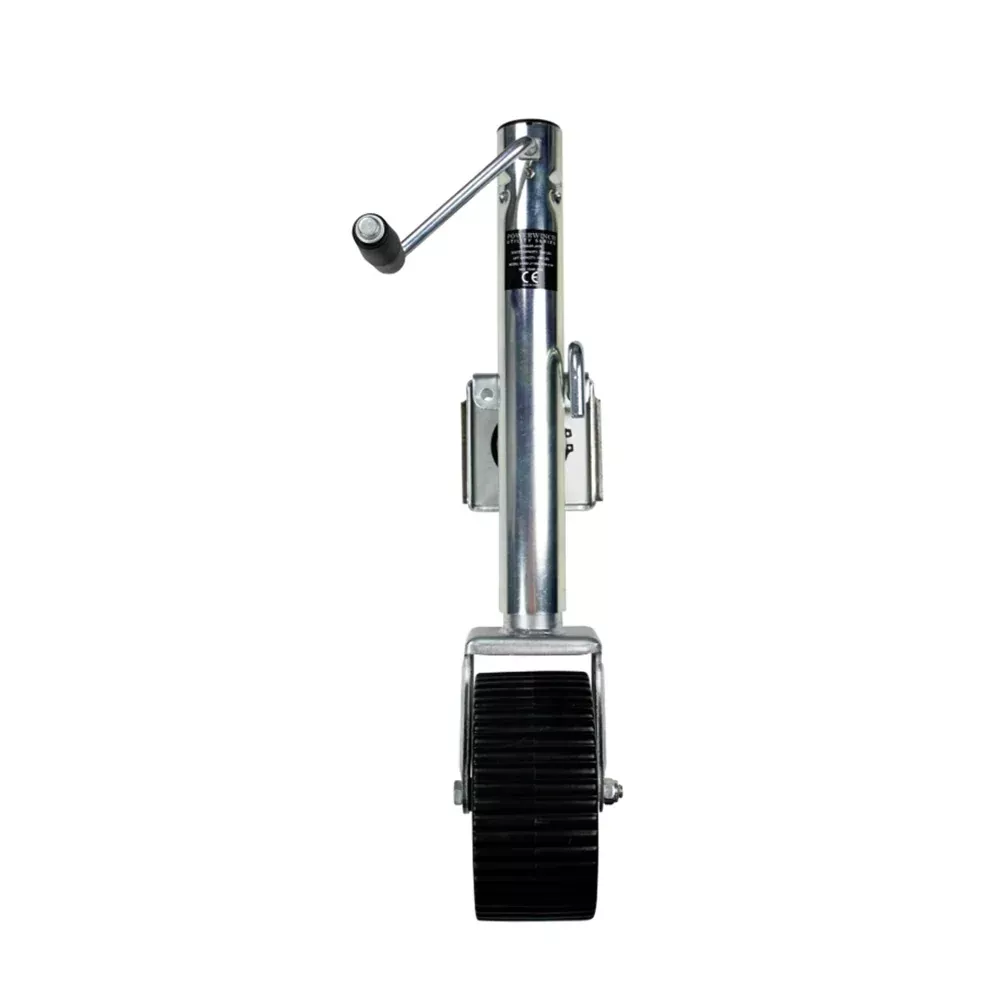 Powerwinch Utility Series Jack - 1500lb, Bolt-On, Single Wheel Wide, Zinc