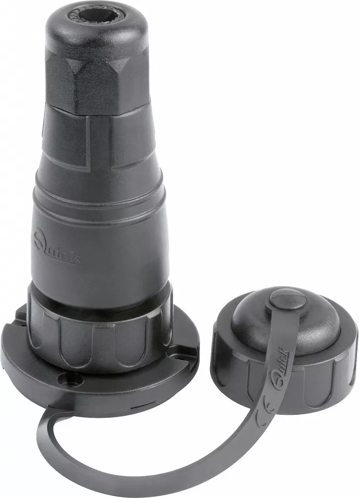 Quick W.D. Surface-Mounted Socket, 3 P.