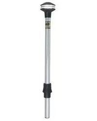Reduced Glare Pole Light 24" Straight