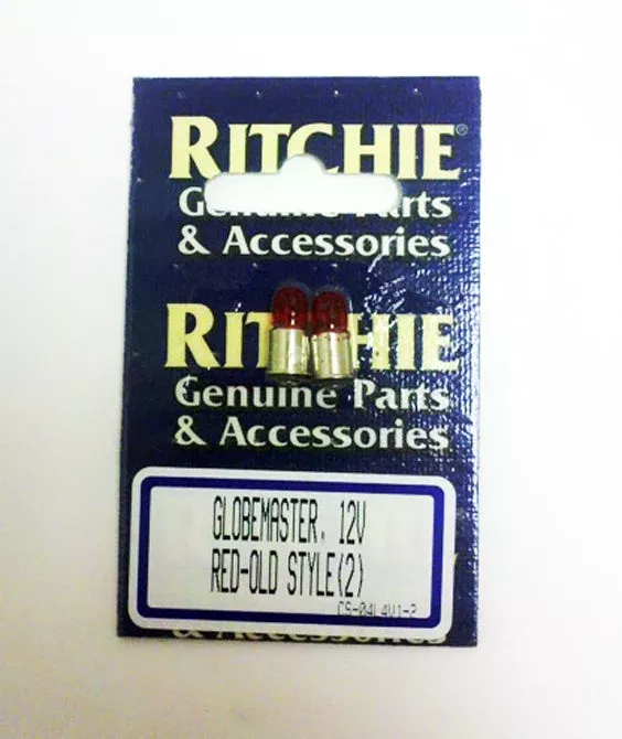 Ritchie Globemaster Bulb 12V Red - 2 Pack
