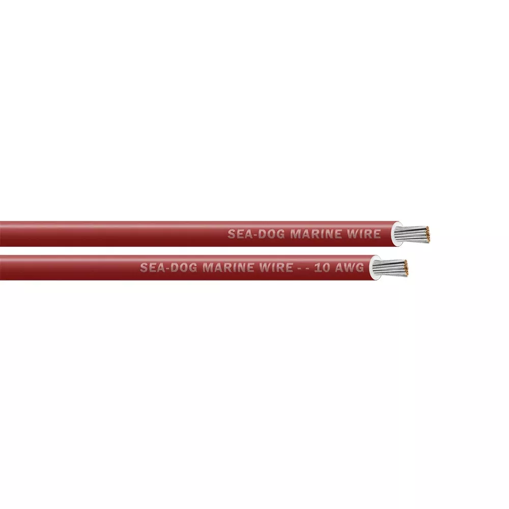 Sea-Dog 10 AWG Red Primary Wire - 500'