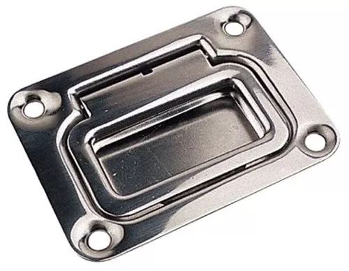 Sea-Dog Line Spring Loaded Flush Hatch Pull 3 x 2-1/4, Stainless