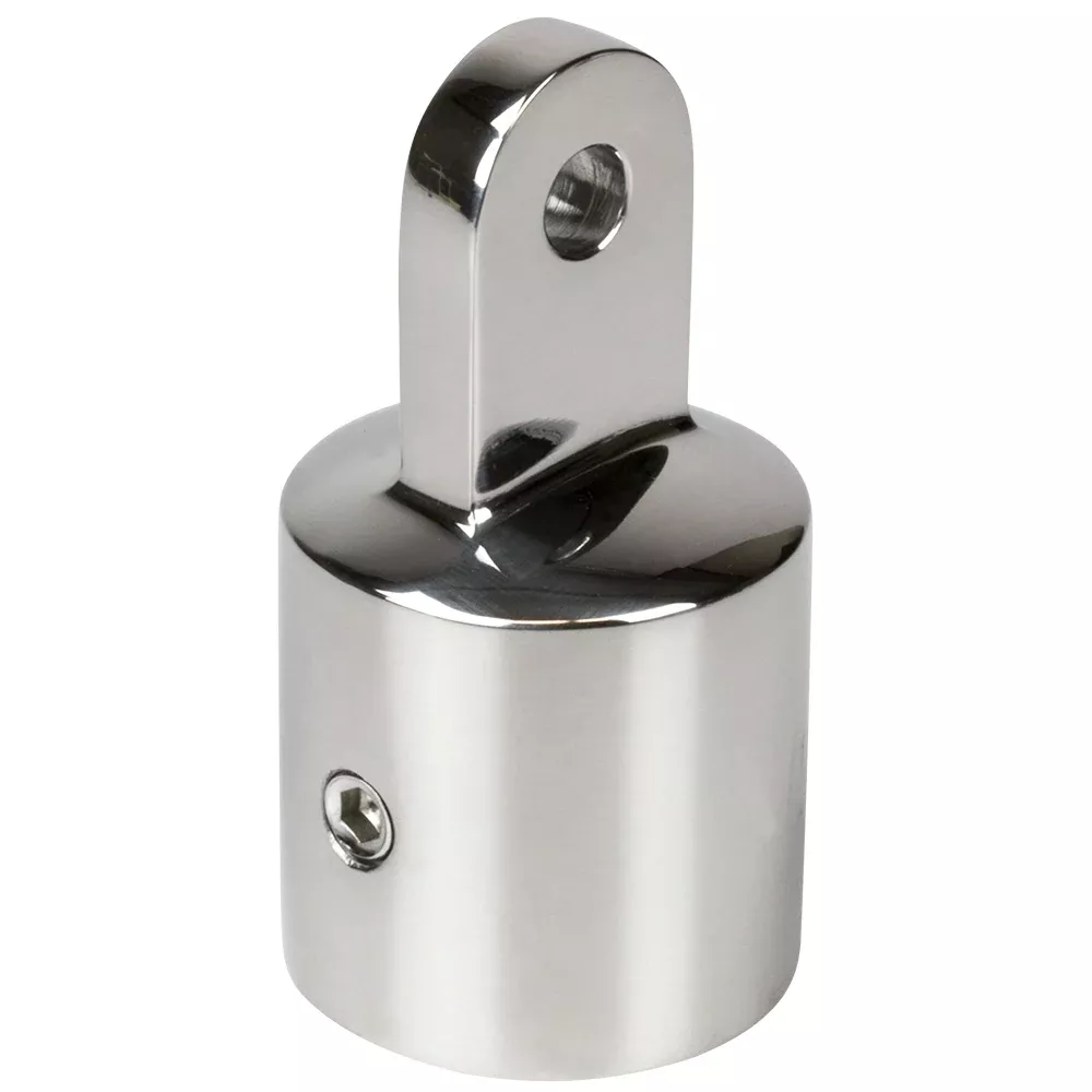 Sea-Dog Stainless Top Cap - fits 1" O.D. tube -1/4" pin