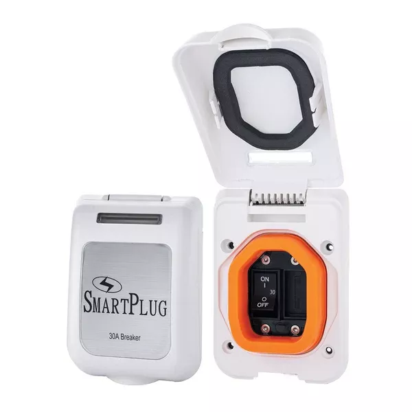 SmartPlug 30 Amp Breaker Non-Metallic Mounting Bracket - White [ELCI30BRKERNMW]