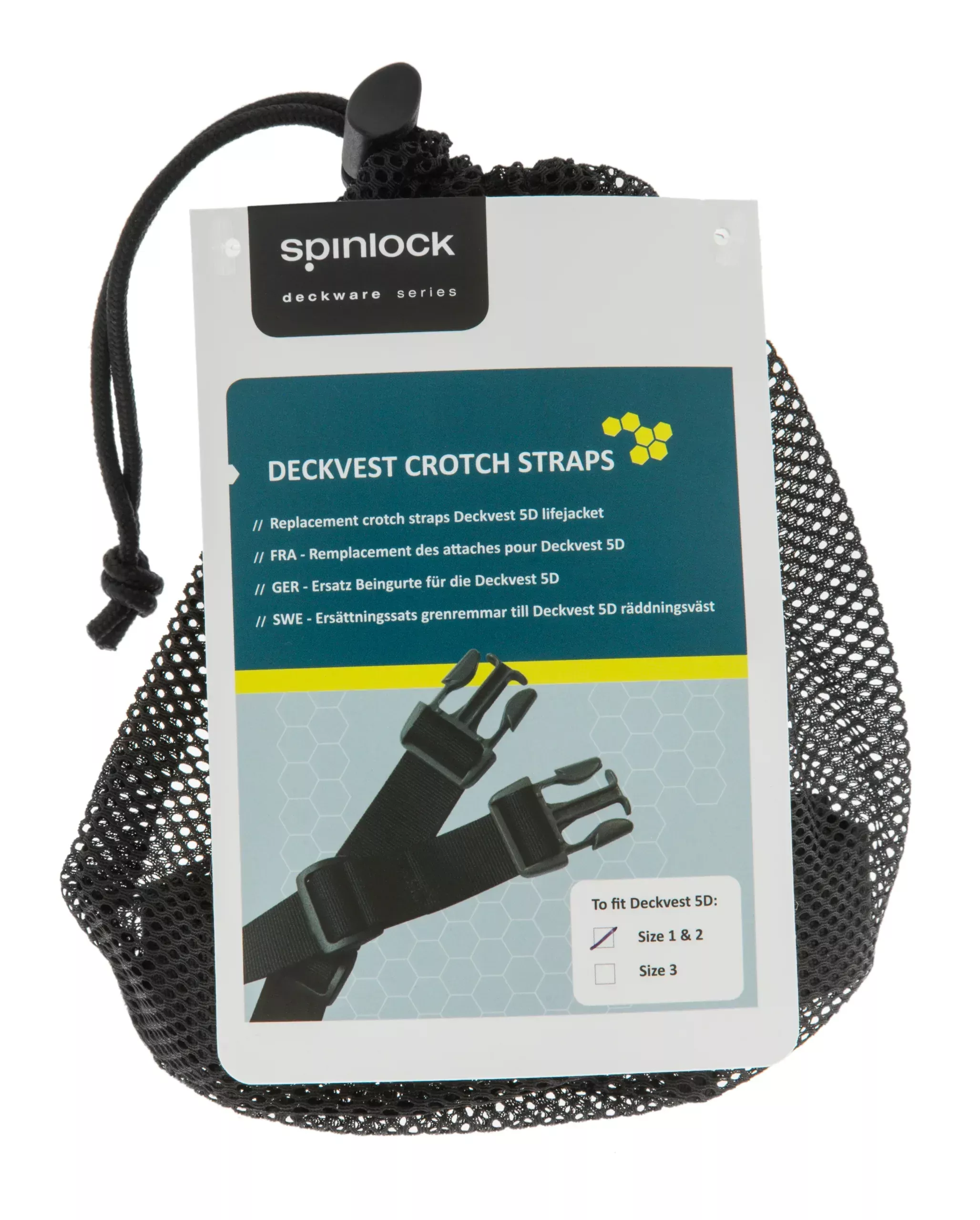 Spinlock Deckvest 5D Leg Straps - Size 2