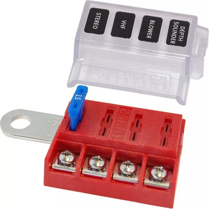 ST Blade Battery Terminal Mount Fuse Block