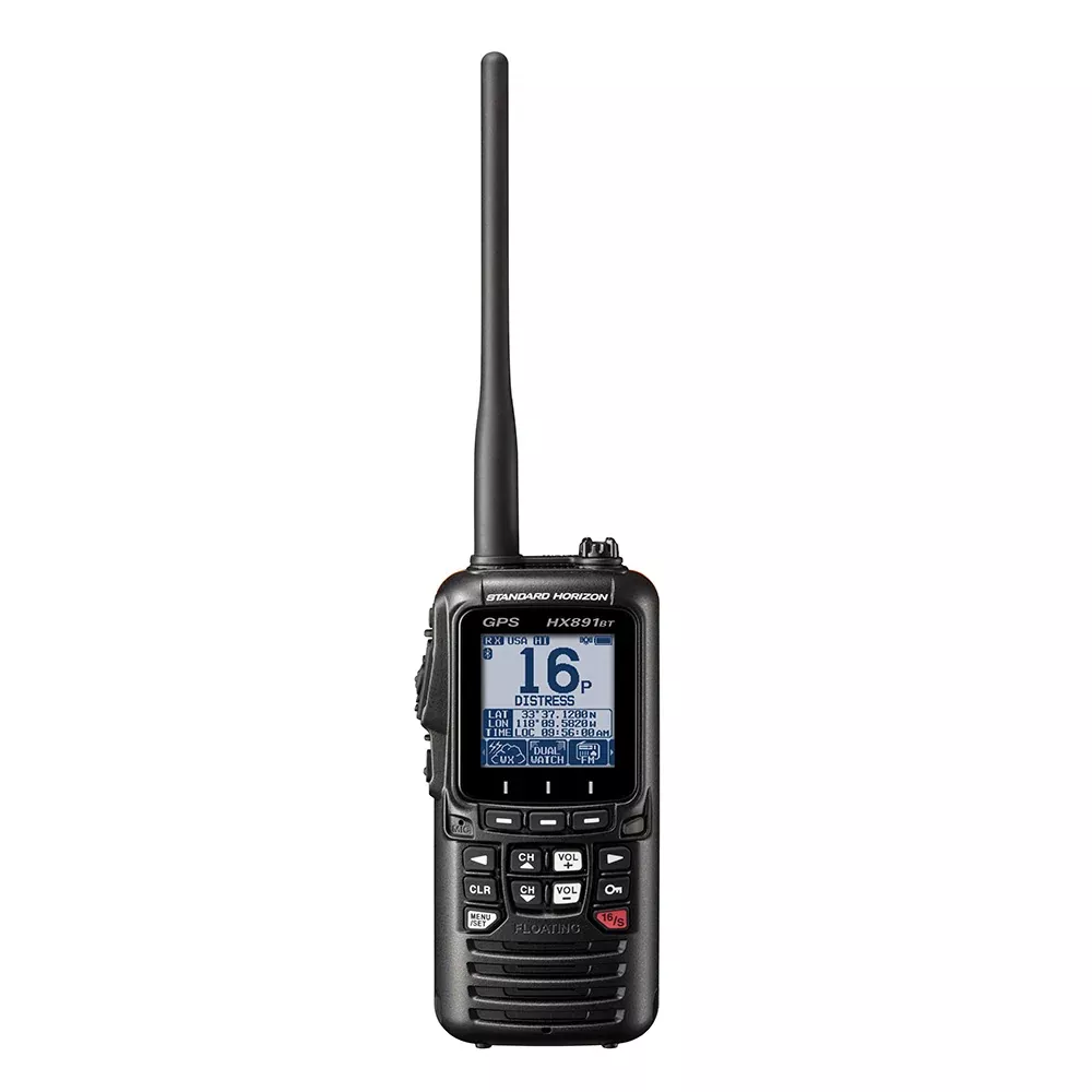 Standard Horizon HX891BTBK Handheld VHF with Bluetooth - Black