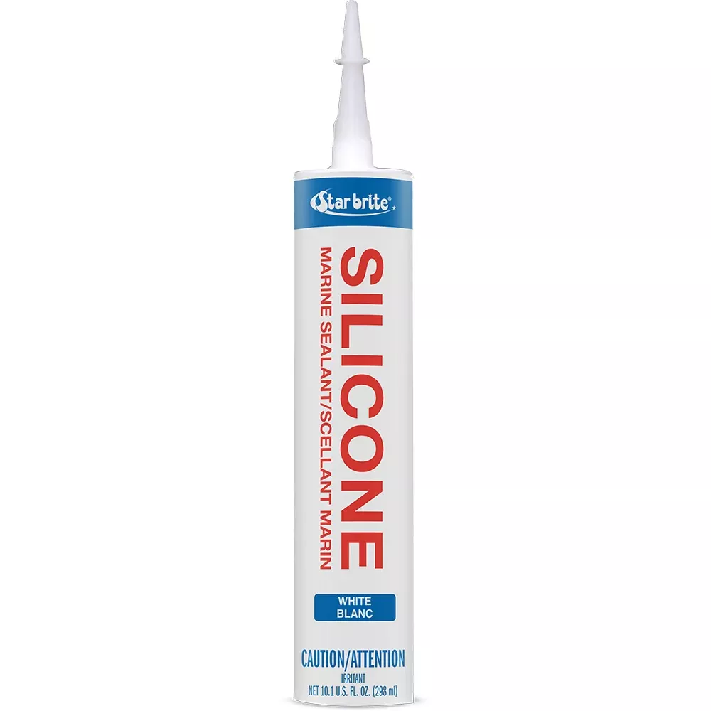 Star brite Marine Silicone Sealant - White - 10.3 oz