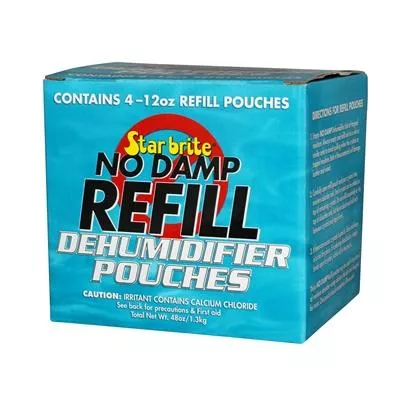Star Brite No Damp Dehumidifier Refill - 4 x 12 Ounces