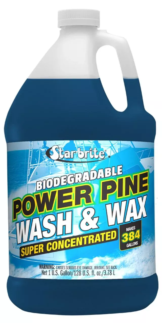 Star Brite Power Pine Wash and Wax - Gallon