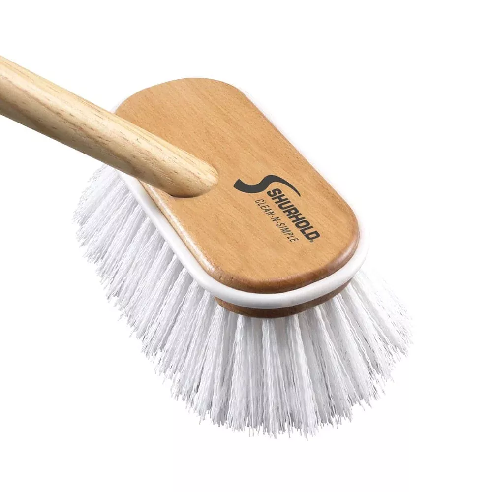 Stiff Brush With Handle