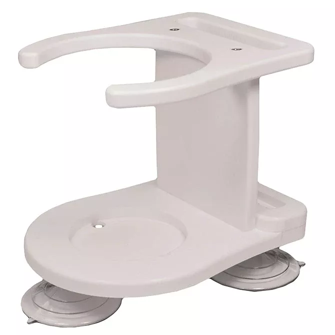 Taco Poly Holder 1-Tumbler, White