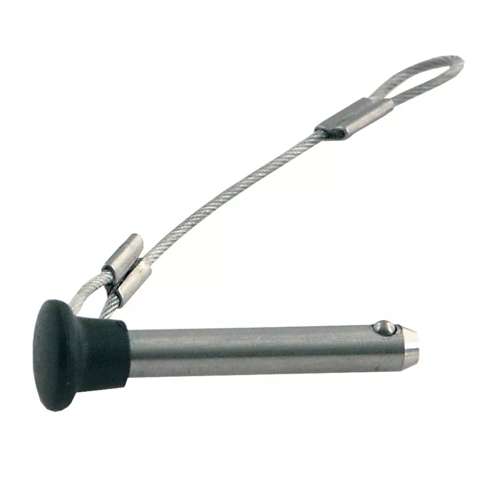 TACO Stainless Steel PinLanyard w/Plastic Knob