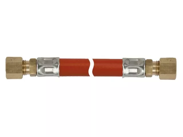Talamex Gas Hose 8mm Compression x 8mm Compression 400mm