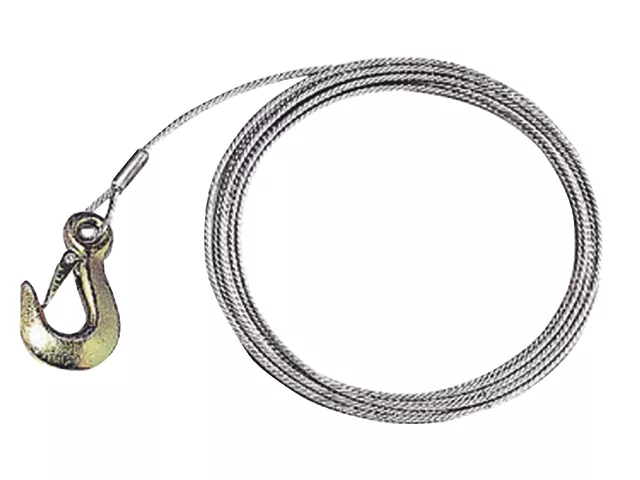 Talamex Replacement Winch Cable with Hook
