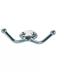 Utility/Wardrobe Hook Double