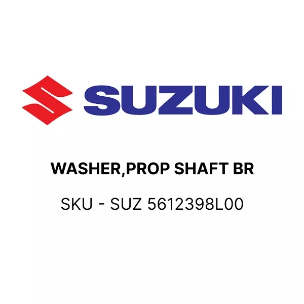 WASHER,PROP SHAFT BR
