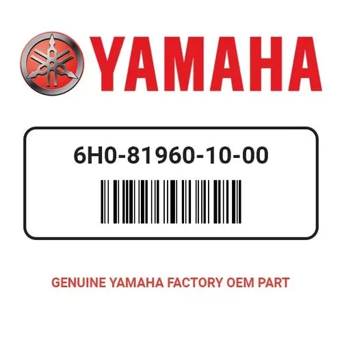 Yamaha 6H0-81960-10-00 Rectifier/Regulator Asy